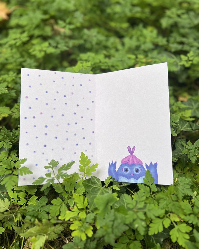 Happy Frog Birthday Card – Fun and Festive with Confetti